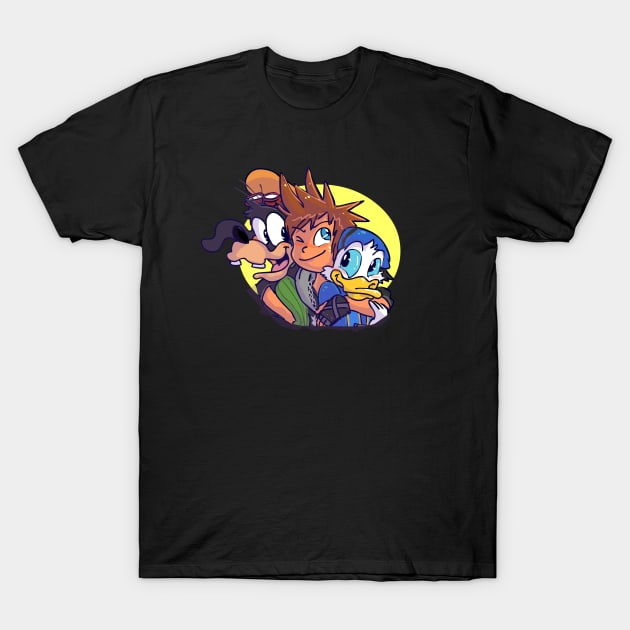 The Original Keyblade Trio T-Shirt by sky665